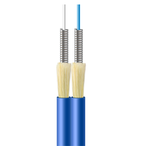 Indoor Duplex Armored Optical Fiber Cable(GJSFJBV)