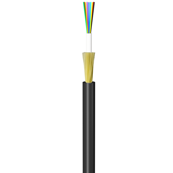 Miniature central beam tube type gas blowing optical cable (GYFXTY)